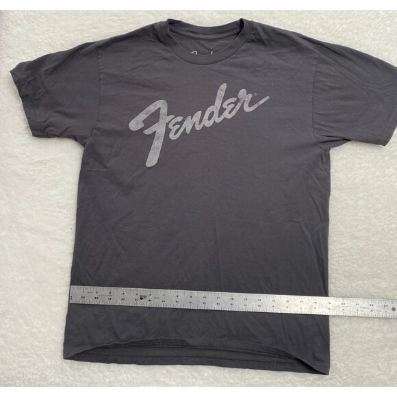 Fender Faded 100% Cotton Fender Branded Spell Out T-Shirt Size M - Picture 4 of 5